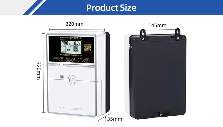 4kw 3-Phase Automatic Timer Submersible Sewage Drainage Pump Control Panel