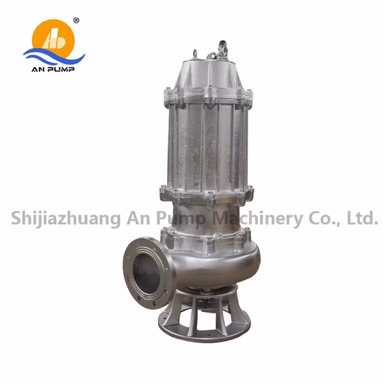 Stainless Steel Portable Municipal Sewage Treatment Submersible Sewage Pump WQKD