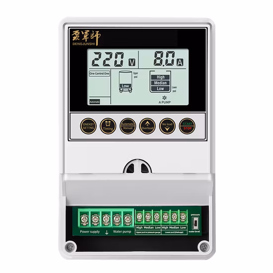 18 Warranty Time Soft Starter Control Panel 37kw for Submersible Pump